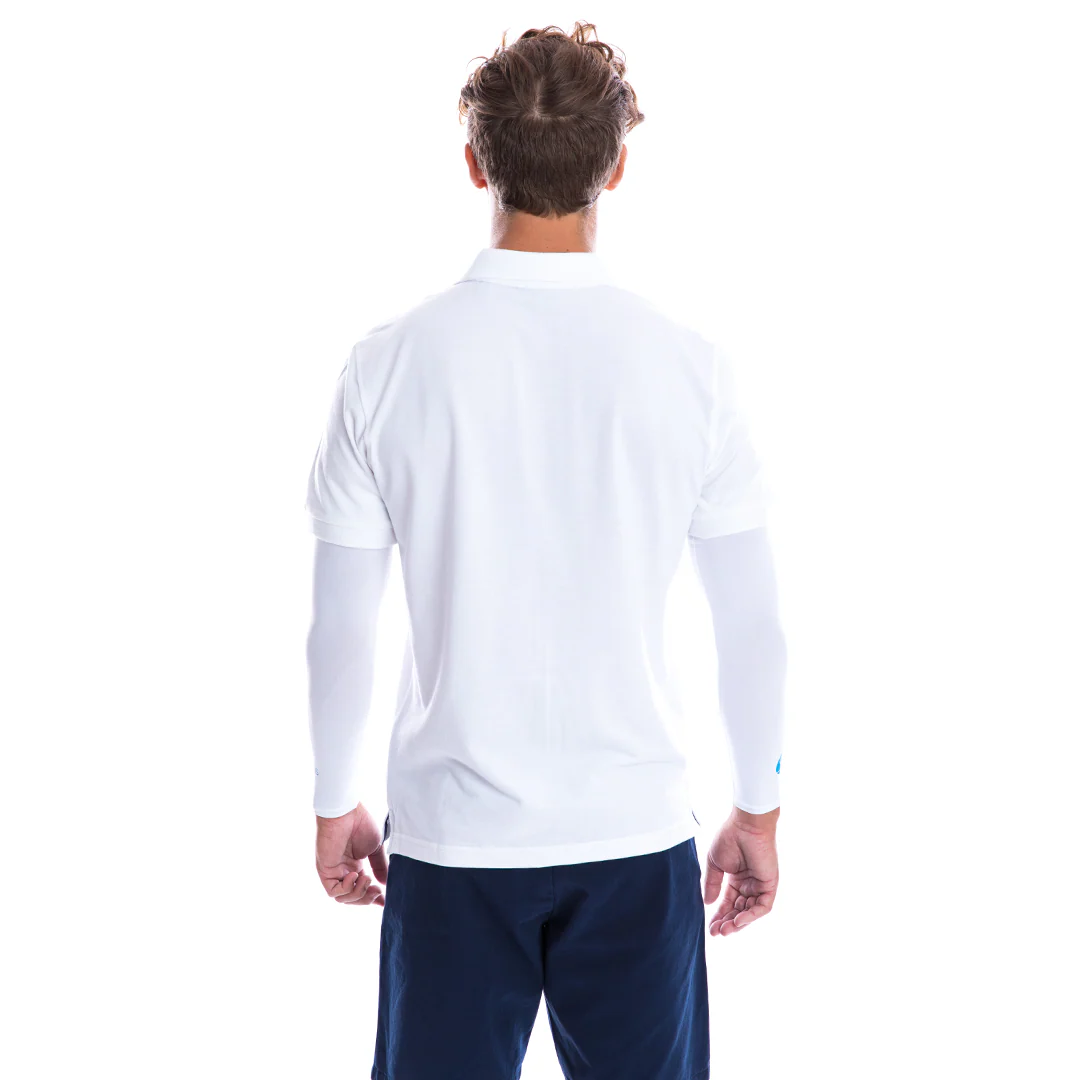 SParms UPF50+ Arm Sleeves (White, Pair) - Image 7