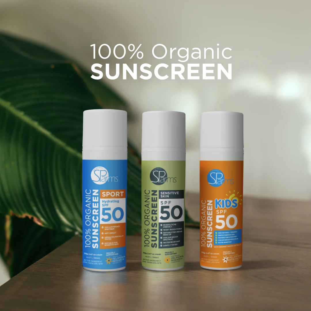 100% Organic Sunscreen - Sport - Image 4
