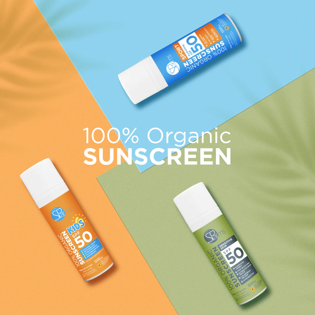 100% Organic Sunscreen - Sport - Image 9